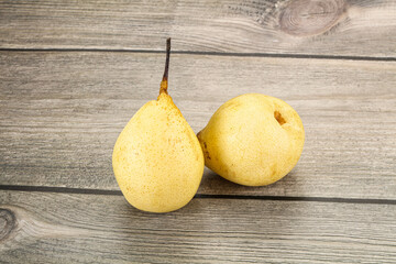 Sweet juicy yellow Chinese Pears
