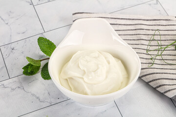 Traditional soft dietary Greek yoghurt