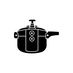 creative details Pressure Cooker Icon vector Illustration
