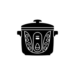 creative details Pressure Cooker Icon vector Illustration