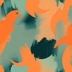 Digital Marble Art with White, Silver, and Golden Tones

