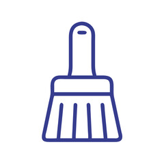 Obraz premium Kitchen Brush Icon Representing Cleaning Tool for Kitchen and Food Preparation