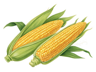 Corn vector png maize illustration png farm crop png white background image