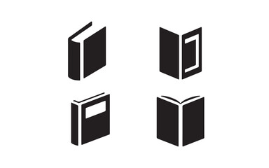 set of black and white boxes