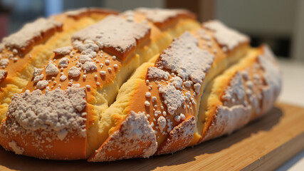 Freshly baked bread