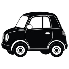 microcar shilhotee vector isolated on white background