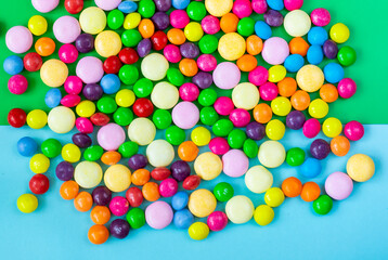 colorful sweet candy background
