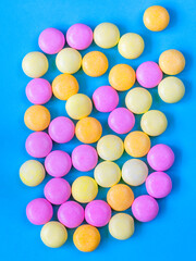 colorful sweet candy