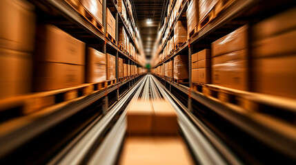 Efficient supply chain management relies on advanced technology for optimal performance in warehouses