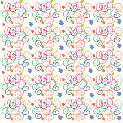 circles with seamless pattern.eps