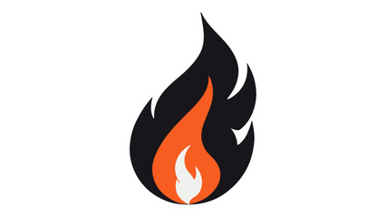 vector fire icon vector illustration
