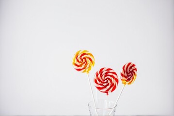 Colorful Candy with Bright Hues and Glossy Texture for Sweet Cravings, Childhood Nostalgia, and Fun Food Concepts