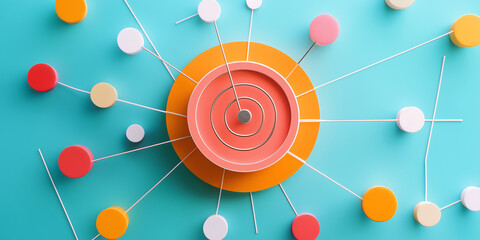 Brand affinity meter visualized in 3D to enhance customer insight performance strategies