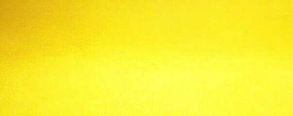 Fototapeta premium Solid Yellow Gradient Background Texture, Abstract Sunny Color Wash, Wall Backdrop