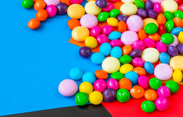 colorful sweet candy background