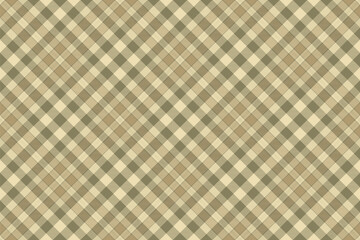 Elegant diagonal plaid pattern in muted earth tones. Perfect for backgrounds, textiles, or website design.  Subtle texture and calming color palette evoke feelings of warmth and rustic charm.