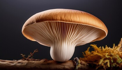 mushrooms in the grass