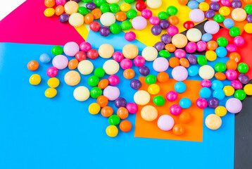 colorful sweet candy background