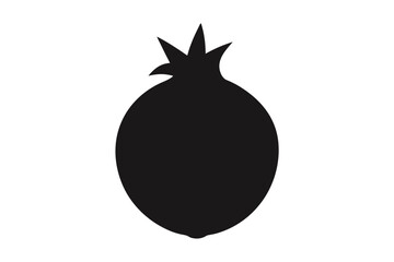 pomegranate-silhuette---vector-art-illustriton-whi.eps