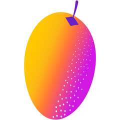Tropical exotic vibrant fruits.