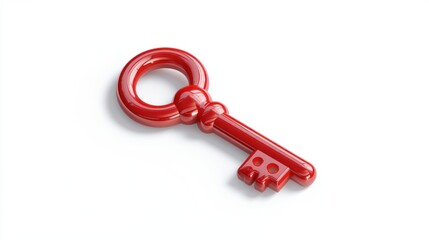 Red key icon
