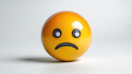 Fototapeta premium Sad emoji