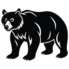 grizzly bear vector