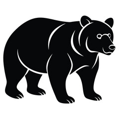 grizzly bear vector