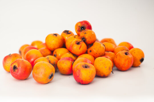 Traditional Manzanilla Fruits &ndash; Raw Tejocotes for Ponche or Sweets