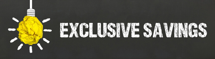 Exclusive Savings	

