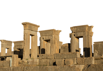 ruins of the ancient city of petra
