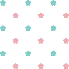 Seamless pattern with abstract shapes in a repeatable grid. Perfect for backgrounds, scrapbooking, packaging, digital papers, and creative projects.