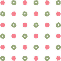 Seamless pattern with abstract shapes in a repeatable grid. Perfect for backgrounds, scrapbooking, packaging, digital papers, and creative projects.
