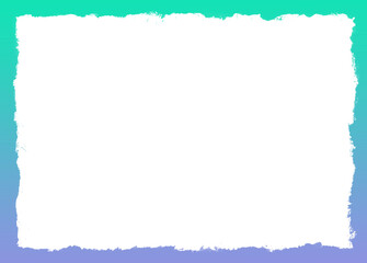 Fototapeta premium Distressed Grunge Brush Frame for Artistic Projects