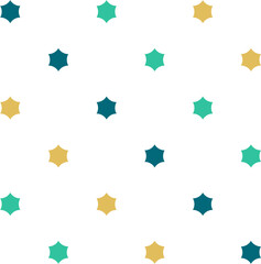 Seamless pattern with abstract shapes in a repeatable grid. Perfect for backgrounds, scrapbooking, packaging, digital papers, and creative projects.