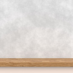 Modern Product Podium. 3D Backdrop. 3D illustration.