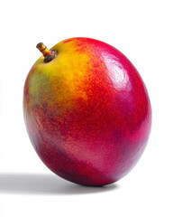 Ripe Mango Isolated on White Background – Photorealistic Fruit Image