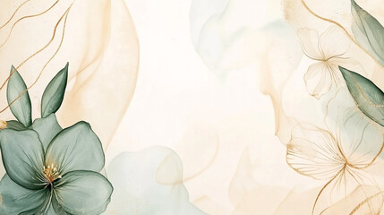 elegant gold lotus wallpaper vector background with zen golden line art perfect for spa invites cover design and packaging