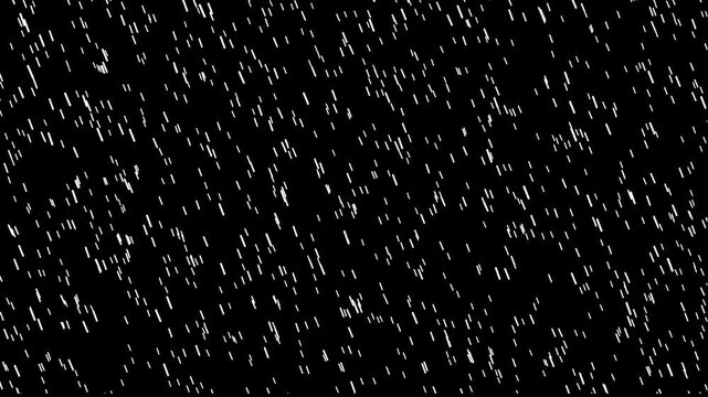 Rain drops png white lines on a tranparent background for abstract designs. Suitable for graphic animation design, backgrounds, prints, and digital art.