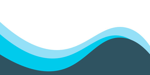 Abstract Wave Pattern in Blue Tones for Background and Design. Vector EPS 10