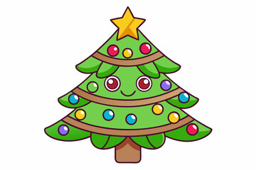 merry Christmas greeting card