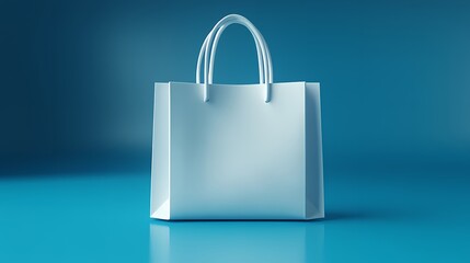 paper bag on white background