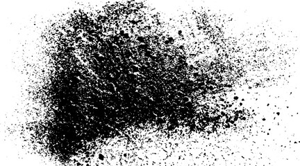 Dirt texture for the background with stain and blood drop effect. Distressed texture background with black and white colors. Abstract grunge texture design on a white background.