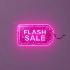 Futuristic AI-Generated Glowing Sale Tag – Neon Blue Discount Label for High-Converting E-Commerce Promotions, Flash Sales, Digital Marketing, Business Growth, Financial Deals, and Online Store Brand