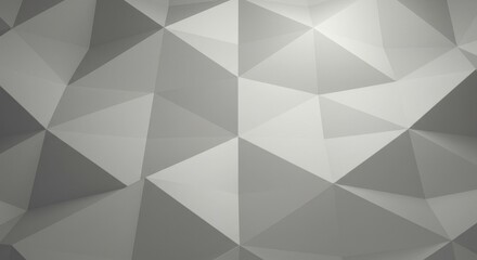 Obraz premium Geometric abstract gray triangle pattern background texture design