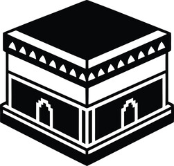 Kaaba in-makkah vector art