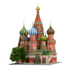 Architectural marvel: The vibrant facade of a landmark cathedral