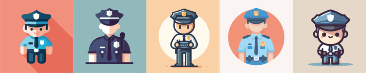a police character vector
