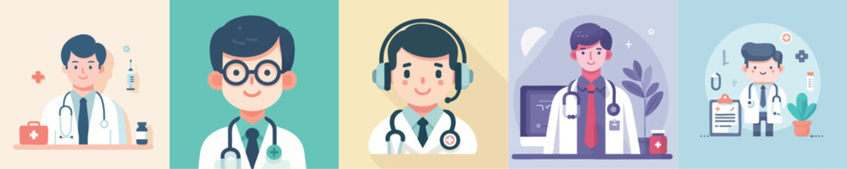 a Medical Doctor. The concept of health care.