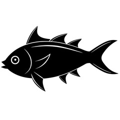 fish isolated on white